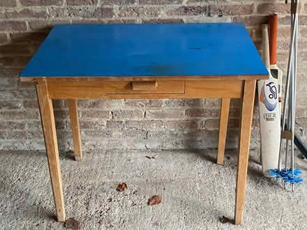 Photo of free Blue vintage table (Chilton OX11) #1