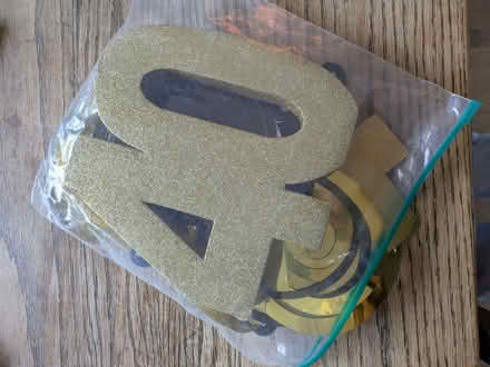 Photo of free 40th Celebration stuff (Earwig Corner BN7) #1