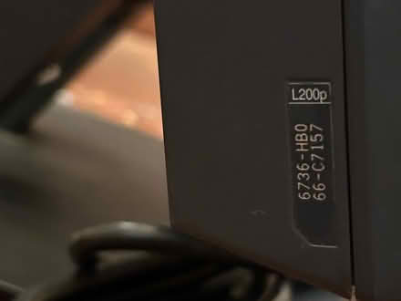 Photo of free LENOVO ThinkCenter 20.1” monitor (San Carlos-El Camino near Hull) #3