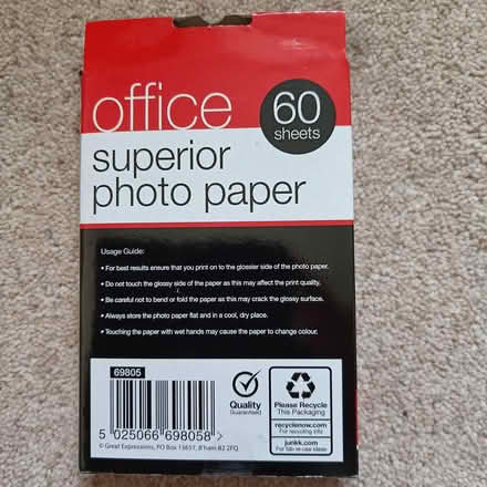 Photo of free Photo paper (Central HORSHAM) #2