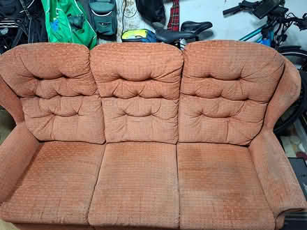 Photo of free 3 seater settee (EX11) #1