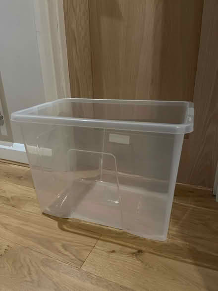 Photo of free Large plastic container (Hove (Blatchington windmill)) #1