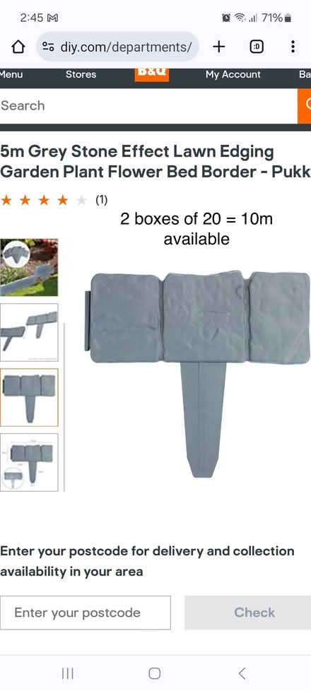 Photo of free Garden border decoration (Woodside CR0) #1