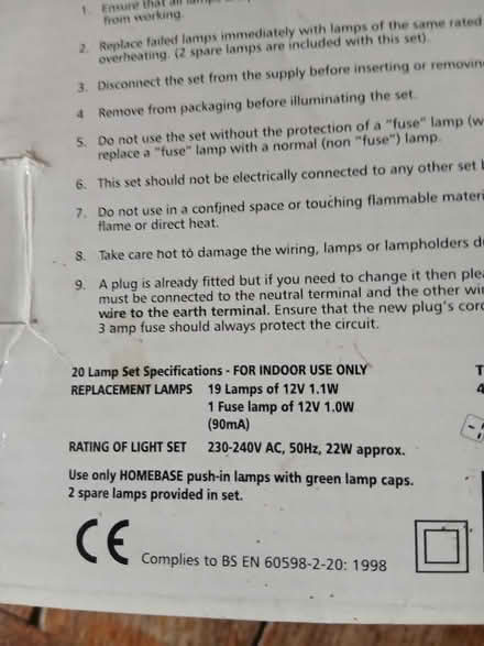 Photo of free 2 boxes MAINS Christmas lights (Welwyn AL6) #2