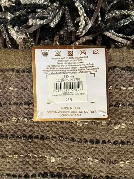 Photo of free Shaggy Grey Bath Mat (Goffs Oak EN7) #2