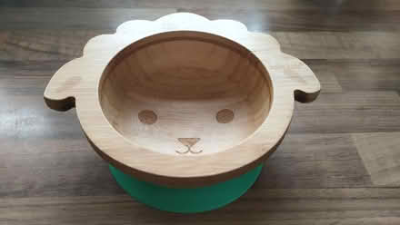 Photo of free Four bamboo baby bowls with spoons (Cliffsend CT12) #4