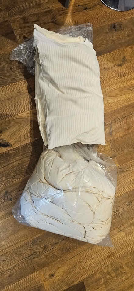 Photo of free Down Duvet + Pillows (Allerton L15) #1