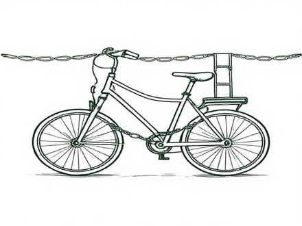 Photo of Chains To Secure Bicycles, Ladders, Etc (CT1) #1