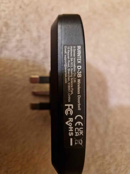 Photo of free Avantek-D38 w/l doorbell receiver (Juniper Green, EH14) #2