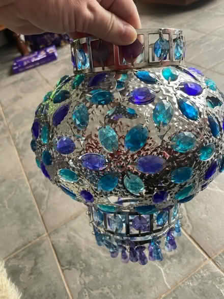 Photo of free Jewelled lamp shade (RH17 6TQ) #2