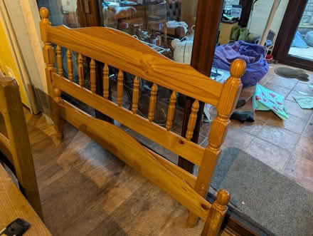 Photo of free Double bed frame (Sheffield S12) #1