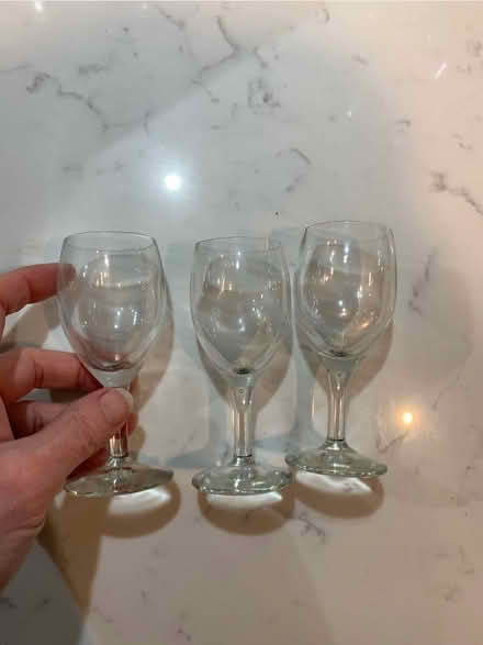 Photo of free 3xsherry/port glasses (City Centre NR3) #1