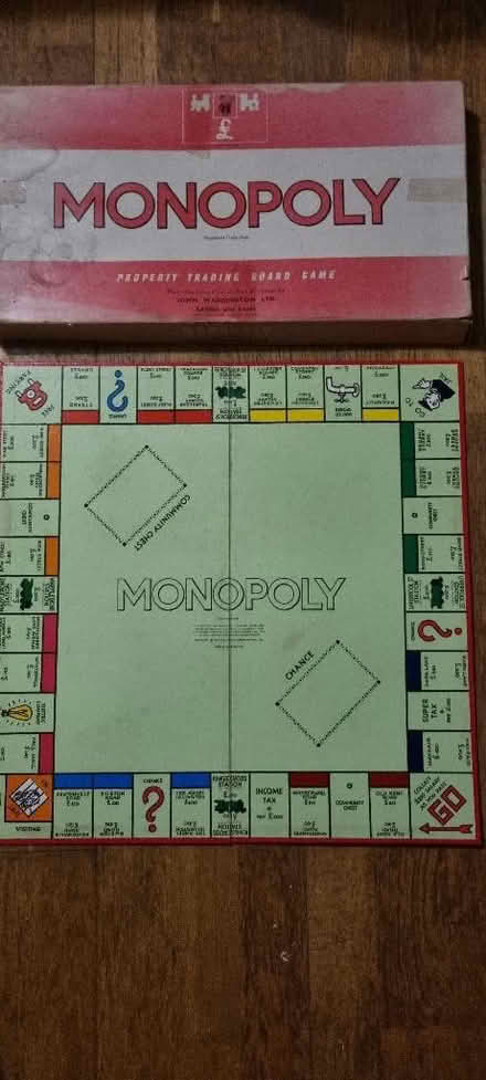 Photo of free Vintage monopoly (Hailsham BN27) #1