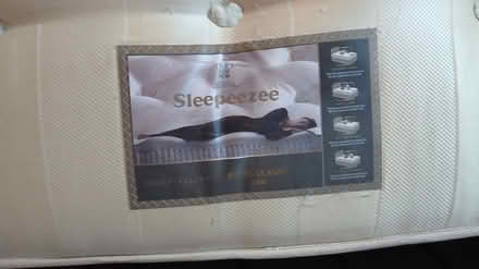 Photo of free Large Bed with mattress which measures 195 X 150cm. (Bromley North BR1) #2