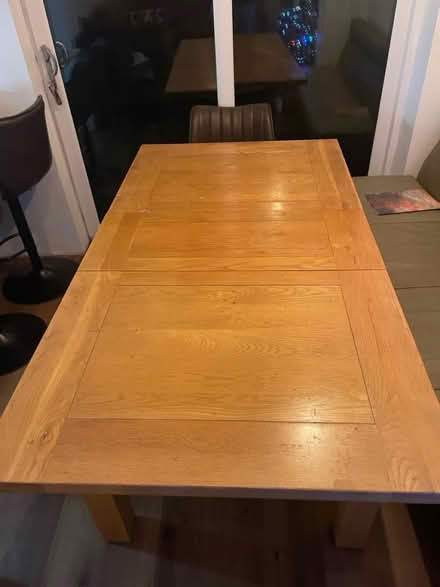 Photo of free Oak extending dining table (Penwortham, PR1) #1