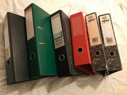Photo of free Lever-arch files and ring binders (Lower Sydenham SE26) #1