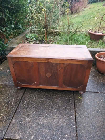 Photo of free Vintage blanket chest and small freestanding wooden bookshelf (Kidsgrove ST7) #3