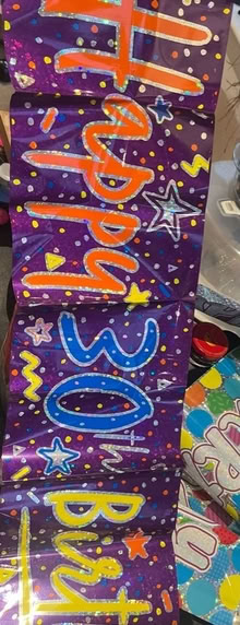 Photo of free 1st and 30th birthday banners. (Crewe CW2) #2