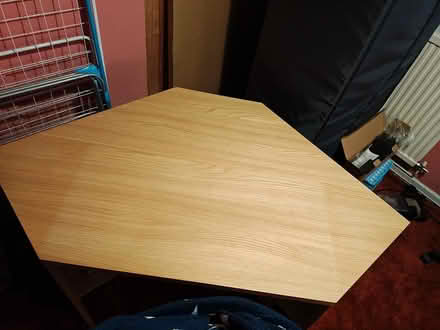 Photo of free John Lewis Corner Desk (Oak Veneer) (Salford, M3) #2