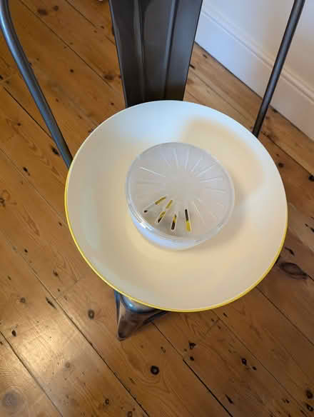 Photo of free Yellow kids lampshade with cloud design (Portslade by Sea BN3) #1