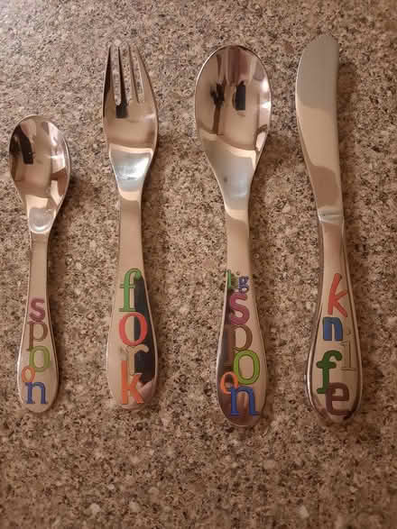 Photo of free Child's cutlery set (Mossley Hill L18) #1
