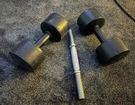 Photo of free Vinyl Dumbells and Weights (Enfield EN3) #3