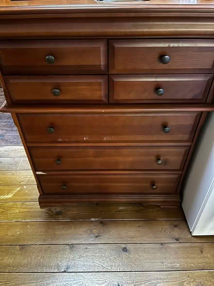 Photo of free One bedside cabinet, one chest , one tall chest (Mytchett GU12) #4