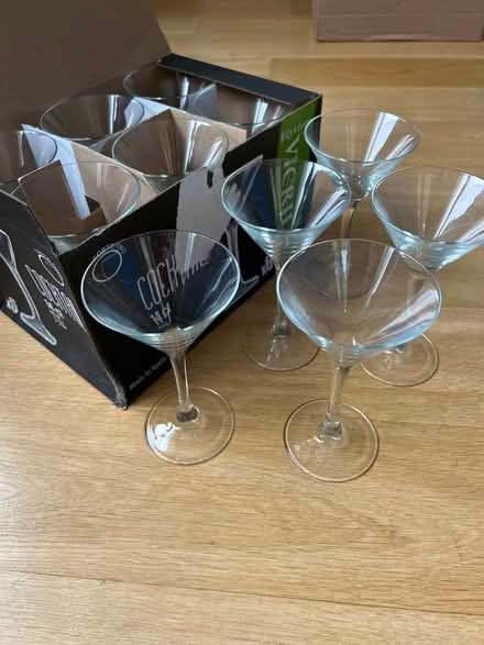 Photo of free 11 cocktail glasses (Near Kew Gardens, Richmond) #2