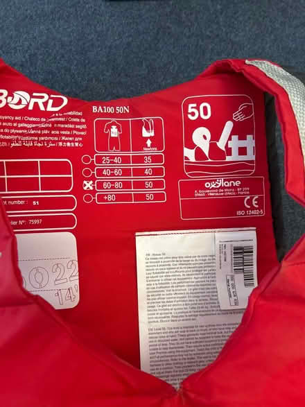 Photo of free Life jacket #2 (BN2, kemptown) #2