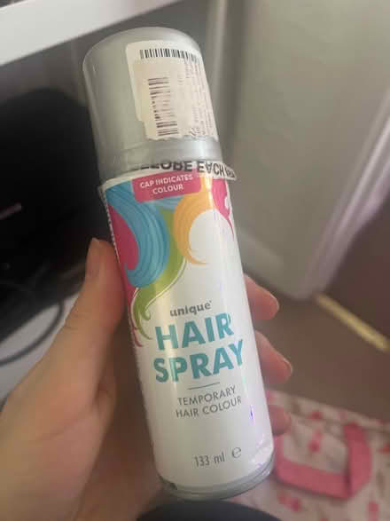 Photo of free Silver glitter hairspray (Stanway, CO3) #1