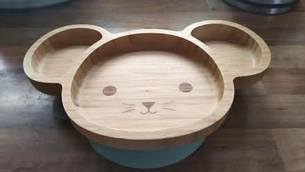 Photo of free Four bamboo baby bowls with spoons (Cliffsend CT12) #3