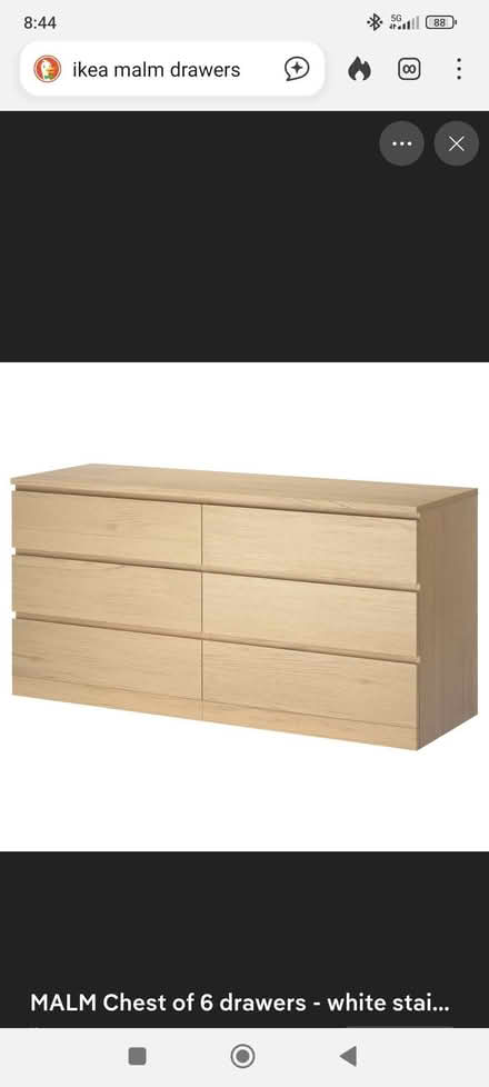 Photo of free IKEA Malm drawers (Wrenthorpe WF2) #1