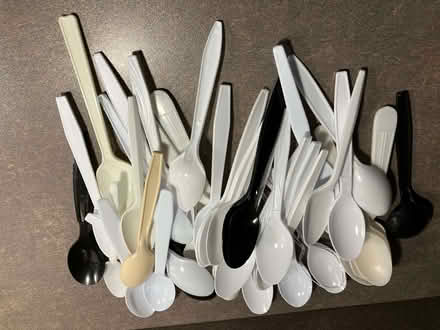 Photo of free "disposable" SPOONS APPROX 40 (Horsell GU21) #1