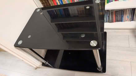 Photo of free Black glass side table (Upper Clapton E5) #1