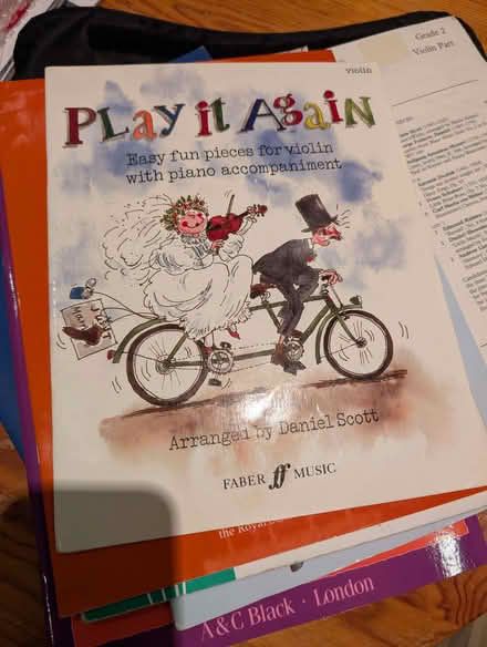 Photo of free Music bag and violin music up to grade 2 (Churchend RG30) #2