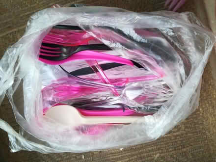 Photo of free Plastic spoons, forks and knives (Sutton SM2) #1