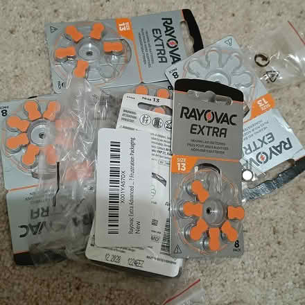 Photo of free Hearing aid batteries (Central HORSHAM) #1
