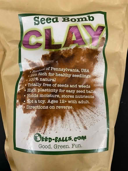 Photo of free seed bomb clay and seeds (Upper West Side 10023) #2
