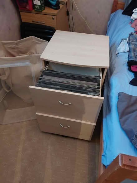 Photo of free 2 drawer file cabinet on casters (Caversfield, Bicester, OX27) #4
