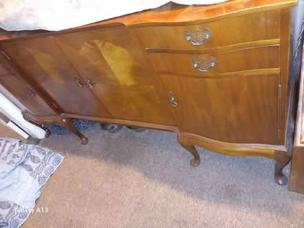 Photo of free 4 door 4 drawer sideboard on legs. (IP1) #1