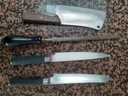 Photo of free Chopper, sharpener, knives. (Lightwater Ward GU18) #1