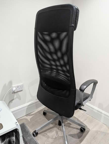 Photo of free Desk chair with wheels (Wilmslow, SK9) #2