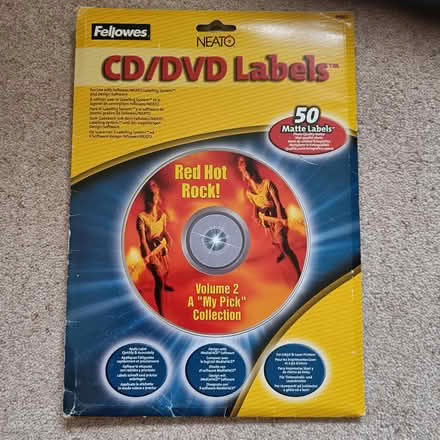 Photo of free CD/DVD labels (Central HORSHAM) #1