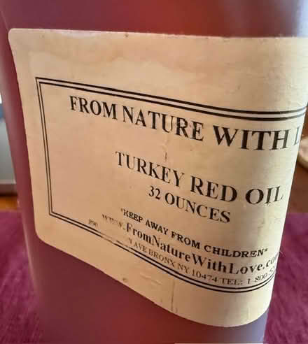 Photo of free Turkey Red Oil (Cupertino - DeAnza and 280) #2