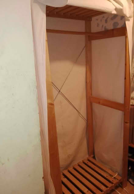 Photo of free Pine open wardrobe (Welling DA7) #1