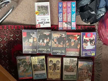 Photo of free BBC Classic Sitcoms VHS Video Cassettes (Little Eaton DE21) #1