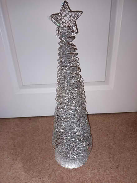 Photo of free Small Silver Christmas Tree (Fareham PO14) #1