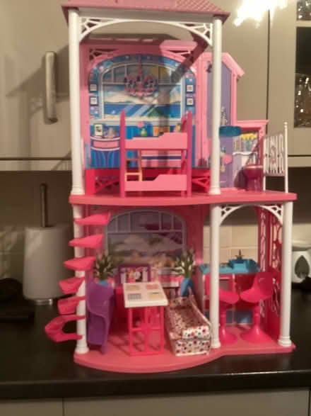 Photo of free Barbie house & furniture (Clydach Swansea) #1