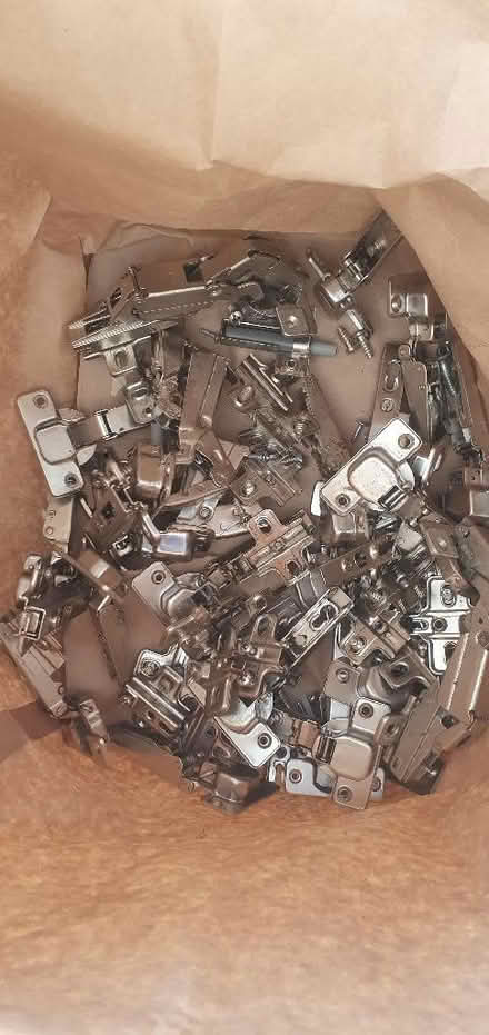 Photo of free Kitchen cabinet door hinges (Knebworth SG3) #1