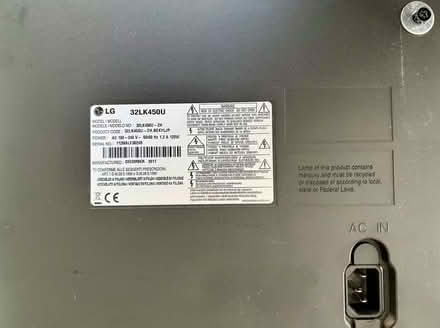 Photo of free LG tv (Hanworth TW2) #3